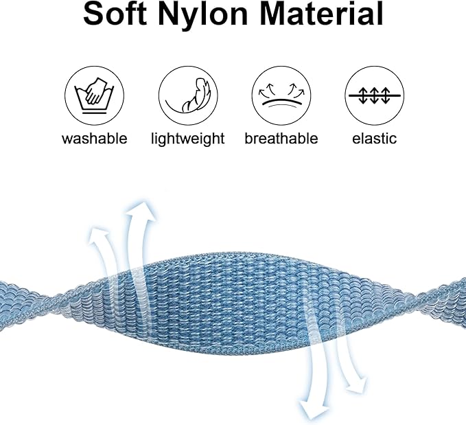 Kids Wristband Protective Case Compatible with Apple AirTag, Adjustable Nylon Bracelet for Air Tag GPS Tracker Holder with Anti Lost Watchband for Toddler Child Kids (Blue)