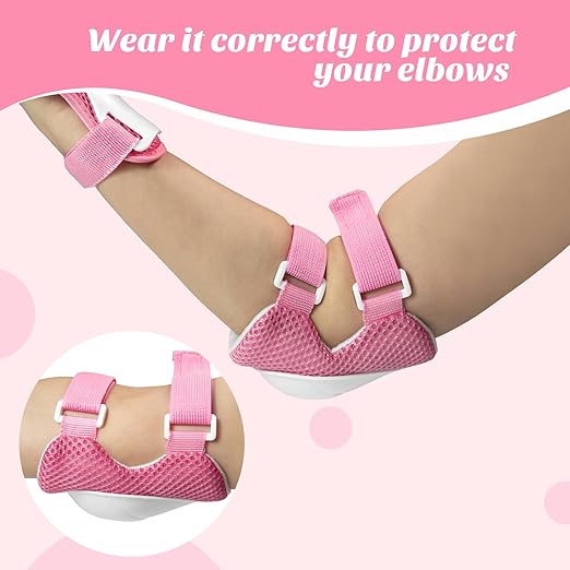 Knee Pads for Kids Knee Pads and Elbow Pads Toddler Protective Gear Set Kids Elbow Pads and Knee Pads for Girls Boys with Wrist Guards 3 in 1 for Skating Cycling Bike Rollerblading Scooter [Upgraded]