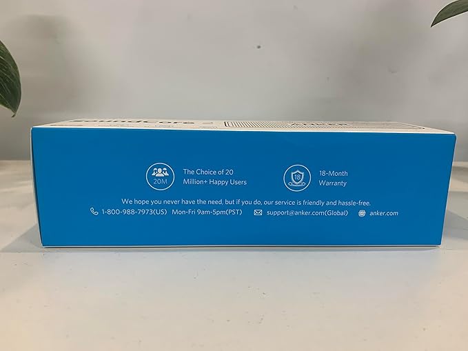 Anker Soundcore 2 12W Portable, Wireless Bluetooth Speaker with Better Bass, 24-Hour Playtime, 66ft Bluetooth Range, IPX7 Water Resistance, Built-in Mic, Ideal for Shower, Travel, Party, Beach - Blue