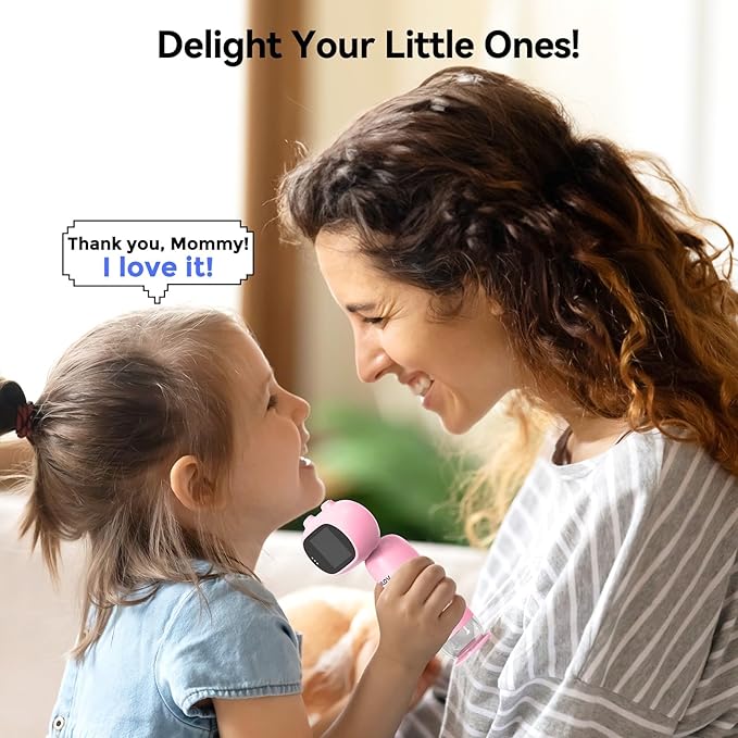 TOMLOV P30 Microscope for Kids, Portable 1000X 2'' LCD Digital Microscope for Slides, HD Camera & Video, Pocket Magnifying Glass with Light, Handheld Magnifier for Home Science Education, Mini Scope