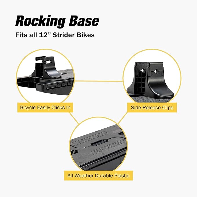 Strider 12” - Helps Teach Baby How to Ride a Balance Bicycle - for Kids 6 Months to 4 Years - Easy Assembly & Adjustments