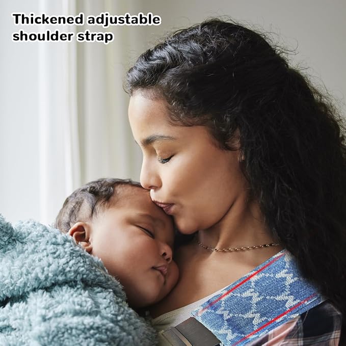 Baby Sling Carrier Adjustable Baby Sling 2025 Upgraded Toddler Sling Comfortable Baby Wrap Carriers Ergonomic-Designed, Travel Friendly Carrying 10-45 Lbs Blue