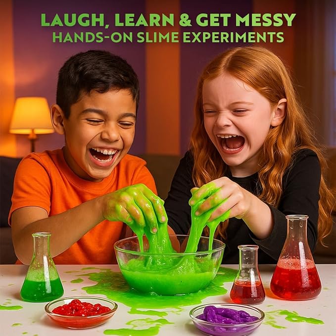 Playz Disgusting n' Gross Zombie Poop - DIY Stem Learning & Educational Science Kit for Kids Age 8 9 10 11 12 13+ Years Old with 34+ Experiment Tools - Kids Toys and Craft Activities for Boys & Girls