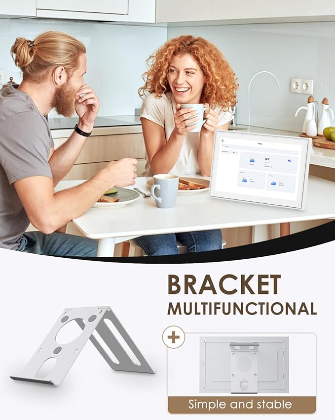 Digital Calendar, 21.5 Inch Wall Planner Digital Calendar & Chore Chart, IPS HD Touchscreen Interactive Display for Family Schedules, Streamline Household Organization, Wall Mount Included