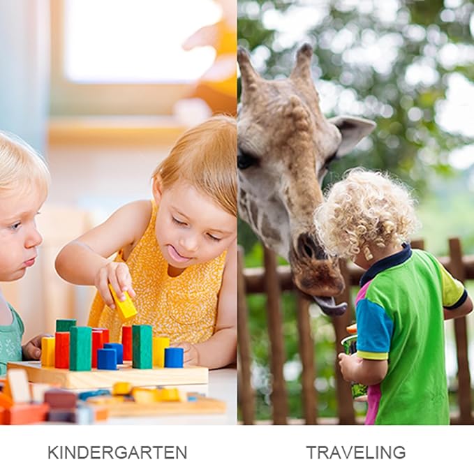 SUN EIGHT Toddler Lightweight Backpack for Girls Cute 3D Animal Waterproof Schoolbag for Baby Girl Boy 2-5 Years（Rabbit）