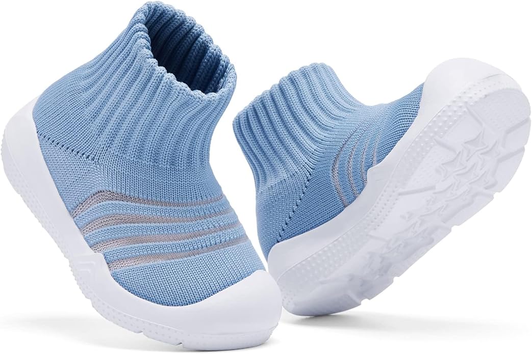 MORENDL Toddler Sock Shoes Baby Walking Shoes Infant Slippers Boys & Girls Non-Slip Sneakers