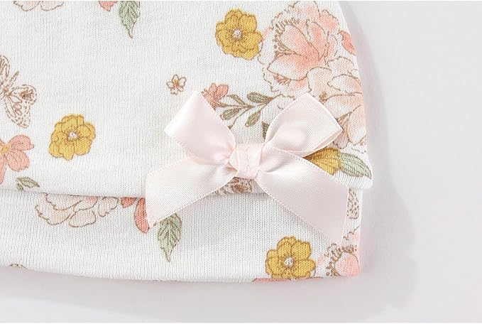 Cute Baby Girl Hats Mittens Set 10-Pack New Born Boy Caps Gloves Suit 0-6 Months Infant Accessories