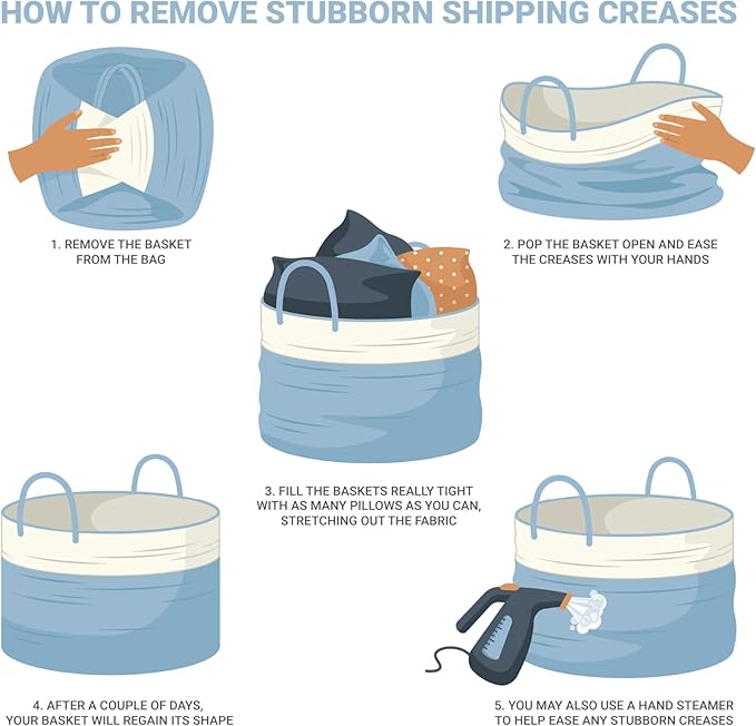 OrganiHaus 3-Pack Rope Rainbow Storage Baskets for Shelves | for Classroom and Nursery | Storage Bins & Toy Organizer for Baby Room