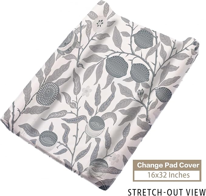 Custom Name Crib Bedding Set - Fox Theme, Personalized Nursery Bedding 3-Piece Set– Soft Blanket, Fitted Sheet, Changing Pad Cover – for Newborns Girls Nursery Gifts