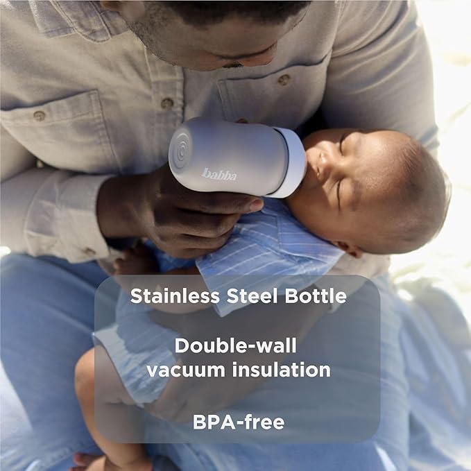 Babba Baby Bottle Cooler and Warmer - Both refrigerates and Fast Warming, Breast Milk Storage, Travel-Friendly and Portable, Smart app-Control, Perfect Temperature