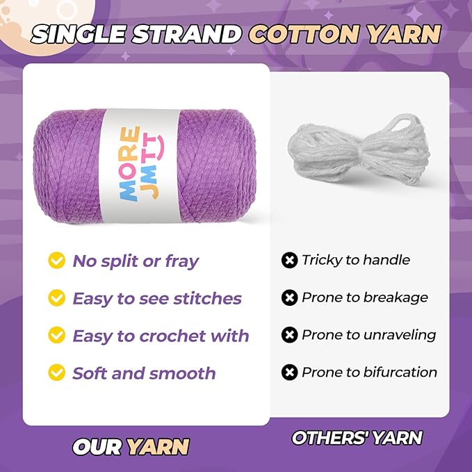 MOREJMTT Crochet Kit for Beginners Animal,Crochet Animal Kits,Crocheting Kit for Starters,Learn to Crochet with Step-by-Step Video Tutorials,Beginner Crochet Kits for Adults(owl)