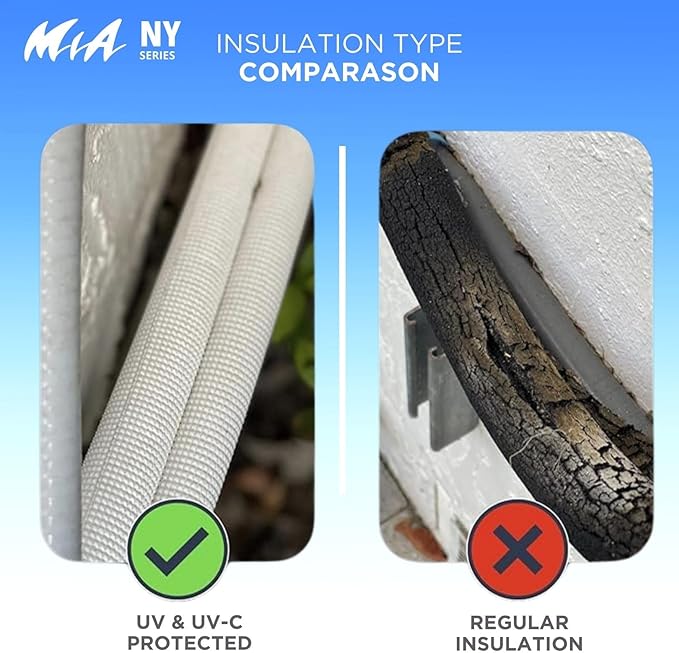 Cooper & Hunter 6,000 BTU 115V Single Zone Wall Mount Ductless Mini Split Air Conditioner & Heat Pump – 21.5 SEER2 – 16FT Installation Kit – R-410A Refrigerant Pre-Charged – Inverter