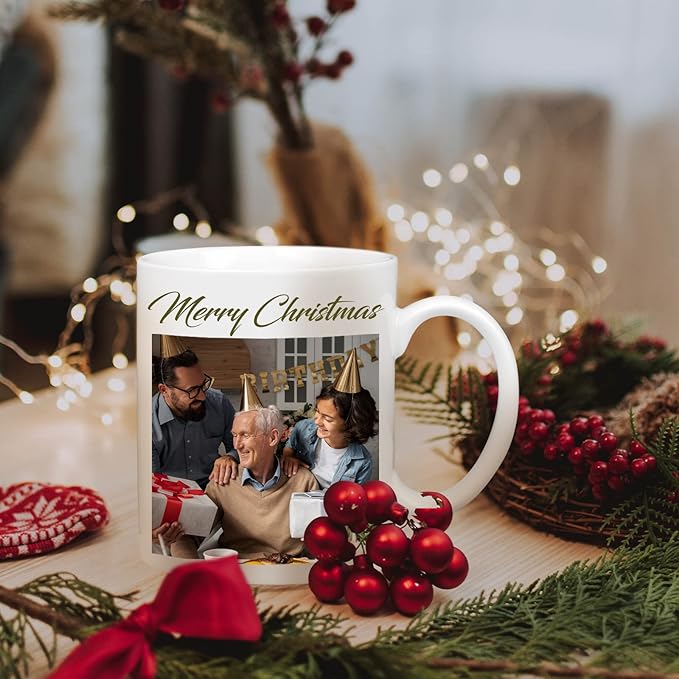 Personalized photo Mug Custom Mug Design Your Own Style with Words Picture, 11oz Multiple Colors Personalized Gifts Custom Cups for Birthday Anniversary Christmas, Party Favors Mug Wholesale