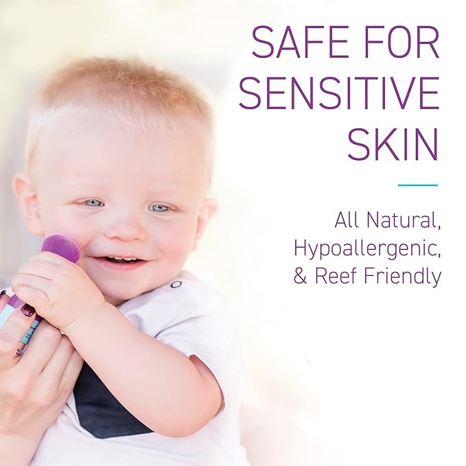 BOB KIDS Duo Pack SPF Sun Protection, SPF 30 Mineral Powder Sunscreen & SPF 40 Kids Sun Protection Balm, Broad Spectrum, Fragrance Free, Water Resistant