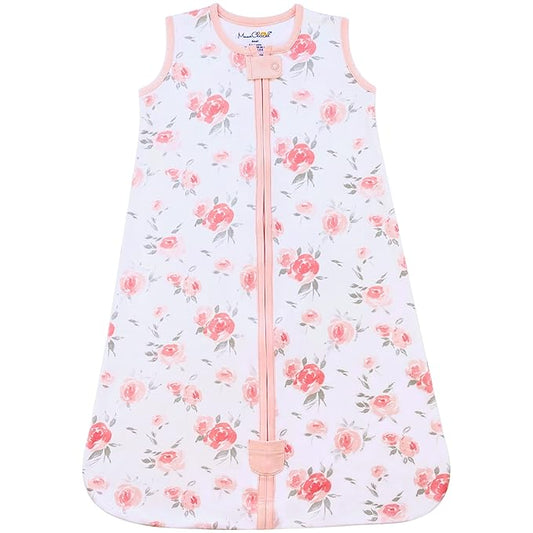 Mama Cheetah Baby Sleep Sack 2.5 TOG, Winter Baby Sleeping Bag with 2-Way Zipper, Organic Cotton Swaddle Transition Wearable Blanket for Boy Girl Infant Toddler, 6-12 Months, 1-Pack