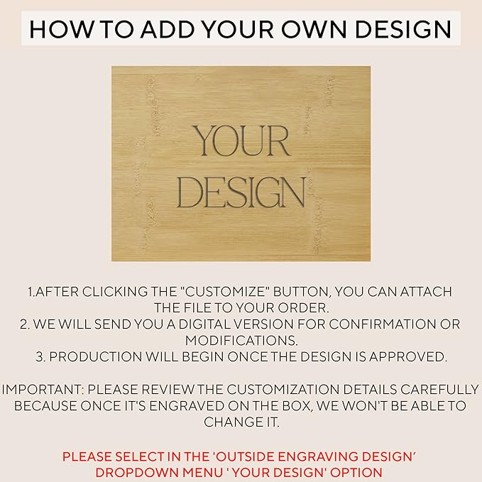 Travel Keepsake Box - Personalized Travel Couple Gift, Bamboo Wood Chest Trunk for Couples, Our Adventure Memory Box, Keepsake Storage for Tickets, Custom Valentine's Gifts, 11 x 8 x 4.75 in