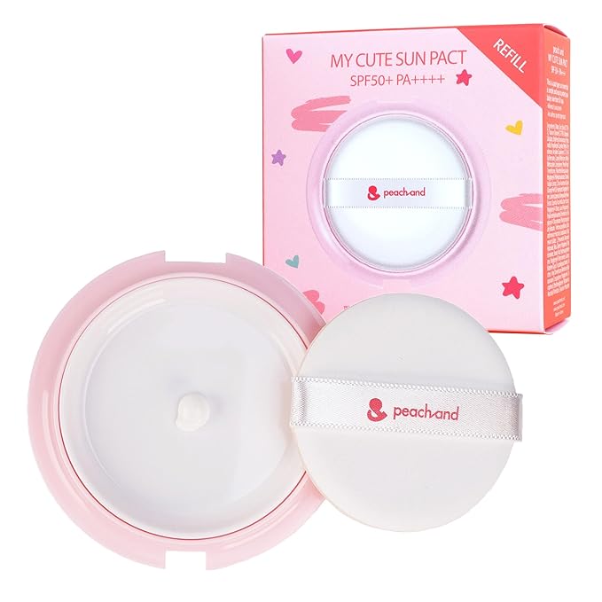 Peachand Baby Kids Mineral Sun Cushion SPF50+ PA++++ (Refill)