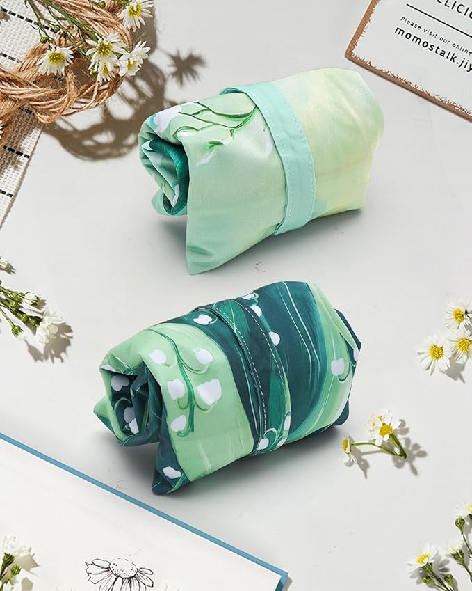 ALVABABY 2pcs Cloth Diaper Wet Dry Bags Waterproof Reusable with Two Zippered Pockets Travel Beach Pool Daycare Soiled Baby Items Yoga Gym Bag for Swimsuits or Wet Clothes 2LM13