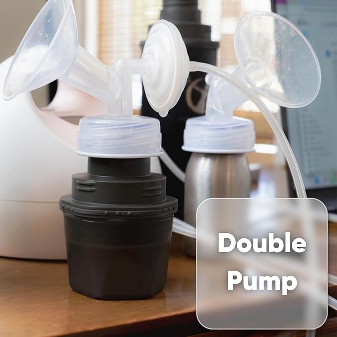 CERES CHILL Mini Breastmilk Chiller Demigoddess, Up to 12 oz. Reusable Storage Container, Keeps Milk at Safe Temperatures for Up to 16 Hours, Bottle Cooler, Connects w/Most Pumps (Rose Gold)