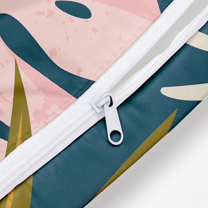 Wet Bag, Wet Dry Bag, Wet Bag for Swimsuit, Travel, Beach, Pool, Diapers, Dirty Yoga Gym Clothes, Makeup Bag, Waterproof Tropical Palm Leaves Decor Jungle Palm Leaf Favors