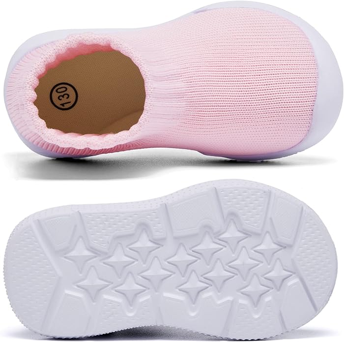 MORENDL Toddler Sock Shoes Baby Walking Shoes Infant Slippers Boys & Girls Non-Slip Sneakers