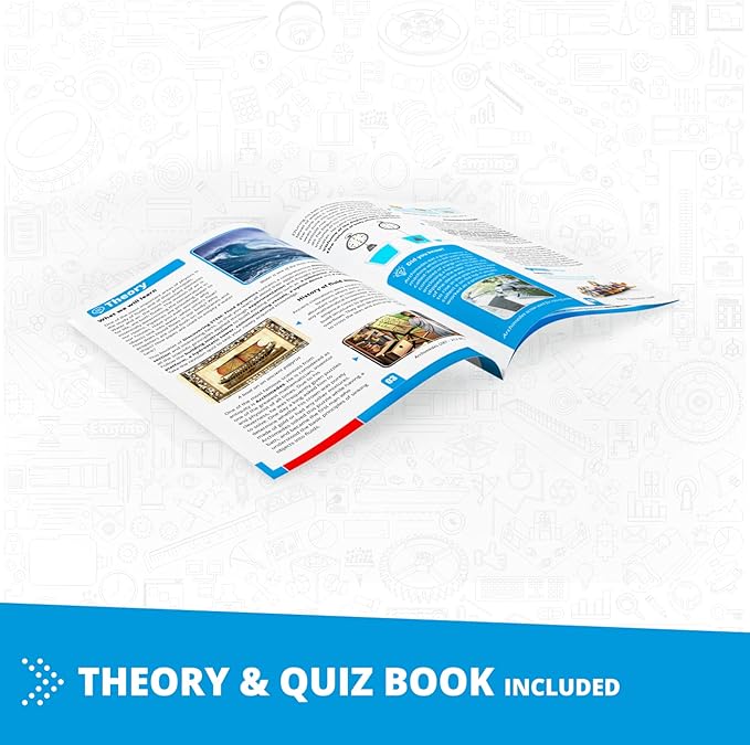 Engino STEM Toys, Fluid Dynamics, Building Toys for Kids 9+, Educational Kit, Gift for Boys & Girls, Fun STEM Projects, Engineering Kit (6 Model Options)