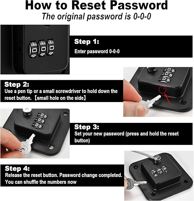 3 Pack Fridge Lock for Kids, Traceless Refrigerator Lock for Adults, Child Proof Cabinet Locks Baby Proofing, Drawer Freezer Locks for Fridge Refrigerator (Black)