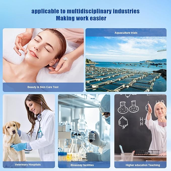 Compound Microscope for Adults & Kids - 40X-2000X High-Power Biological Microscope for Students, School Lab & Home Education, with Slides Set & Phone Adapter