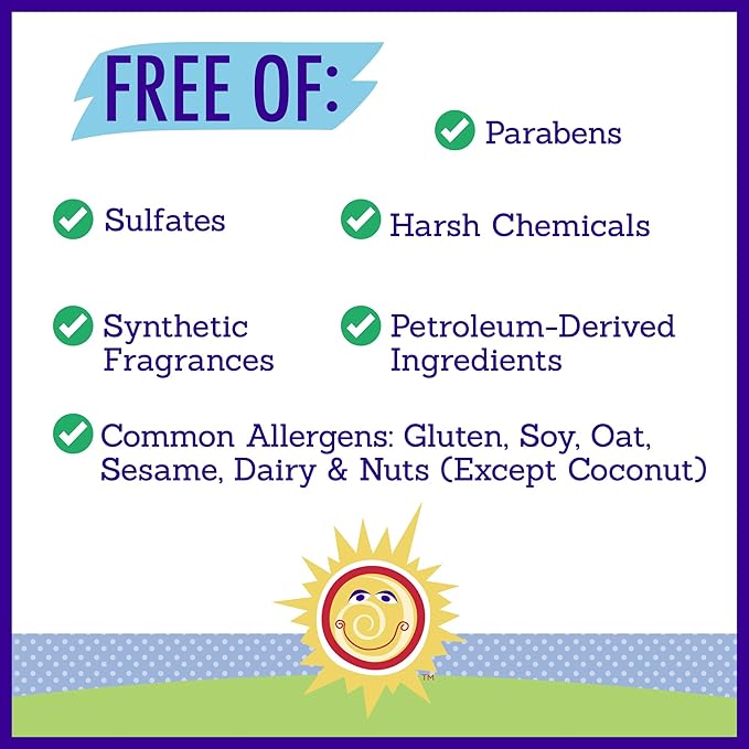 California Baby Super Sensitive Baby Shampoo and Body Wash | 100% Plant-Based | Gentle Fragrance Free Shampoo | Hypoallergenic | 19 Ounce (Pack of 2)