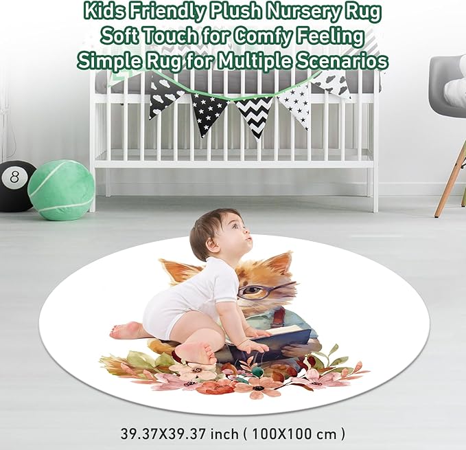 Personalized Baby Crib Bedding Set - Custom Name Cat Theme 3 Pcs Set - Soft Blanket with Double Layer Dotted Backing, Fitted Sheet, Room Rug for Newborns Boys Girls Shower Gift