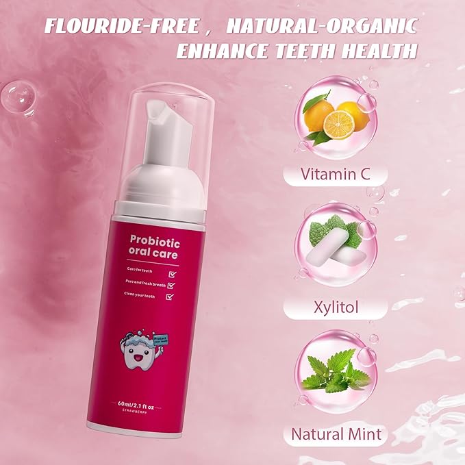 Kids Electric U Shaped Toothbrush,Kids Sonic Full Mouth Toothbrush with 4 Soft Brush Head Automatic Rechargeable 6 Cleaning Modes IPX7 Waterproof 360 Degree Cleaning - Age2-7 Pink