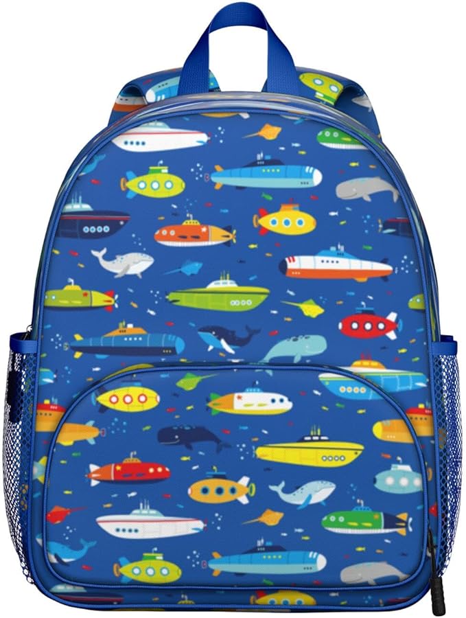 Toddler Backpack for Boys 3-8: Preschool Kindergarten Backpack - Cute Kids Backpacks for Boys-Underwater World
