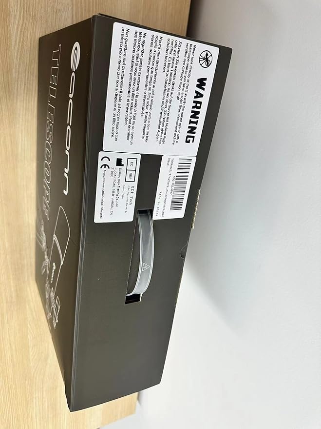 Telescopes for Adults Astronomy, 80mm Aperture 600mm Refractor Telescope for Kids & Beginners, Compact and Portable Travel Telescopio with Backpack