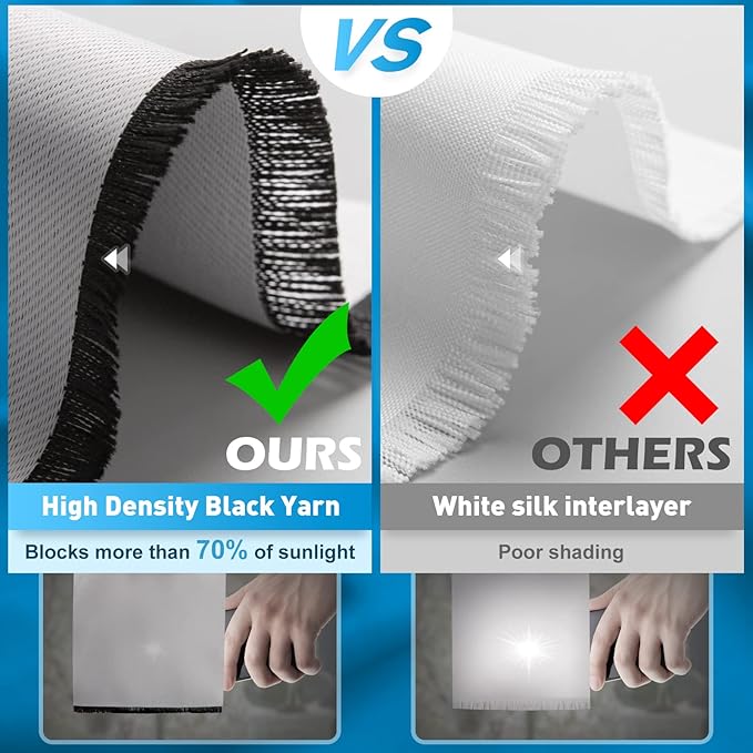 Jekeno Galaxy Blackout Curtains Kids Boys Girls Bedroom Outer Space Universe Nebula Starry Sky Colorful Stars Decor Decoration Grommet Window Drapes 2 Panel Set, 42"x54"