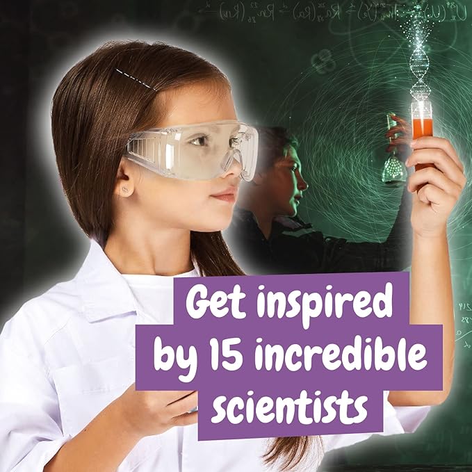 Science4you Wonder Women Science Kit with Science Experiments for Kids Age 8-12+, Toy for 8+ Year olds Girls with Craft Set for Girls who Loves Science - Stem Toy Age +8 with Science Kit for Kids…