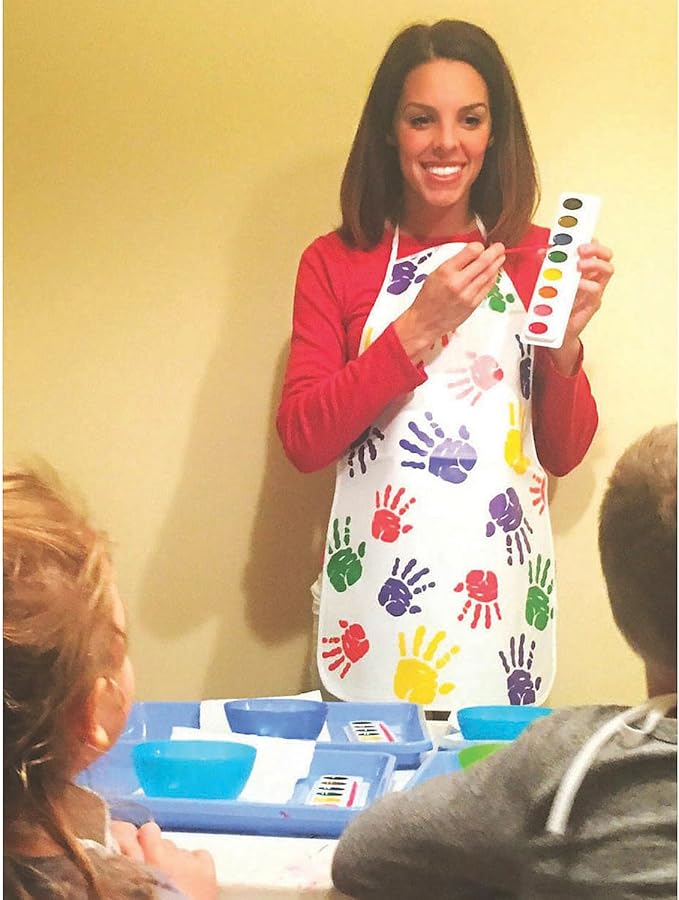 Watercolor Refill Sets Classpack - Bulk set of 50, 8 oval colors each - Classroom Paint and Craft Supplies for Kids