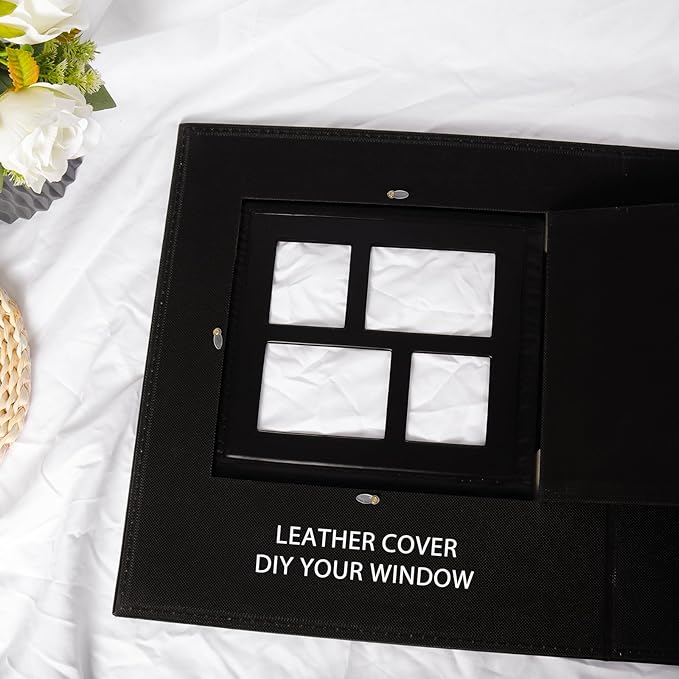 RECUTMS Photo Album 4x6 1000 Pockets Photos, Extra Large Capacity Family Wedding Picture Albums Holds 1000 Horizontal and Vertical Photos (White)