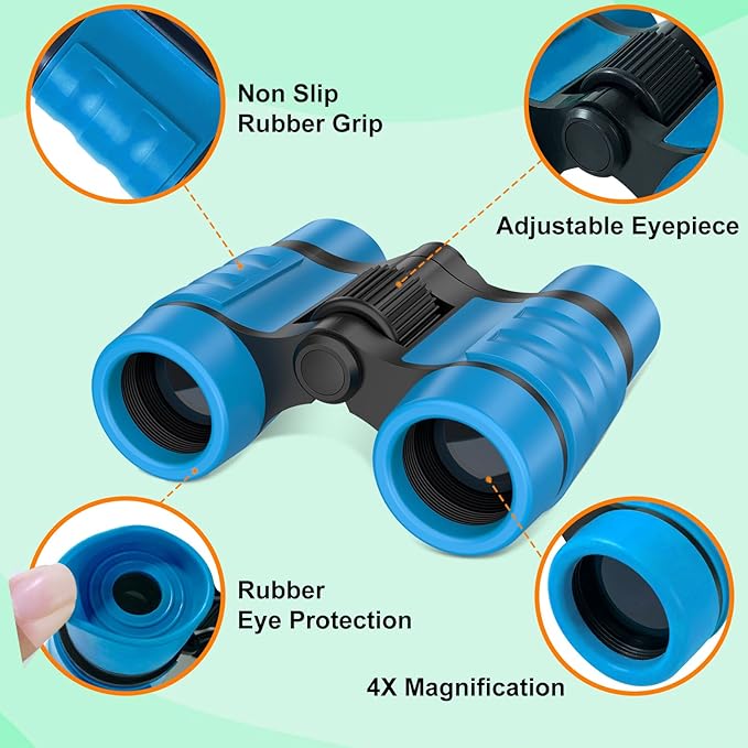 Kids Explorer Kit & Bug Catcher Kit, Kids Camping Gear for Kids, Outdoor Exploration Set with Vest & Hat, Ideal Outdoor Camping Adventure Toys for Ages 3 4 5 6 7 8 Boys Girls