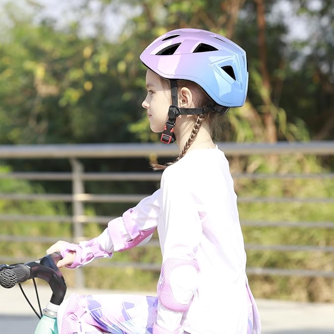 Kids Bike Helmet,2 Sizes Adjustable for Youth Child Boys & Girls Ages 3-5-8-14,Ventilation and Multi-Sport for Bicycle Scooter Skate