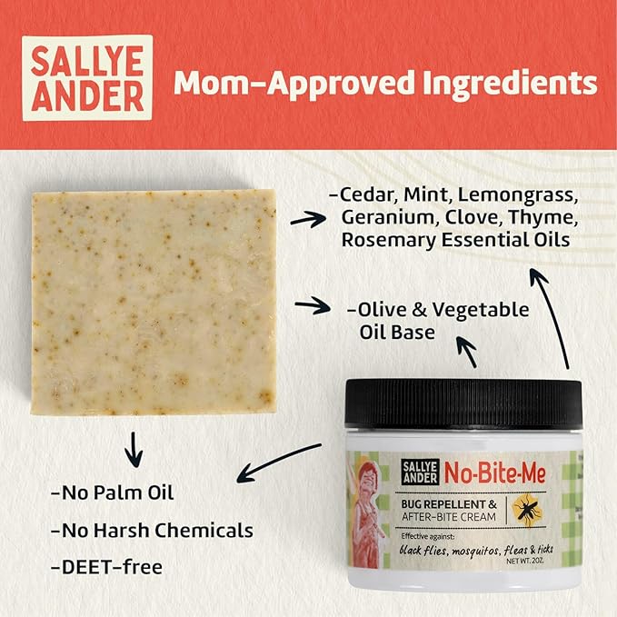 SALLYEANDER No Bite Me! Cream & Soap Set
