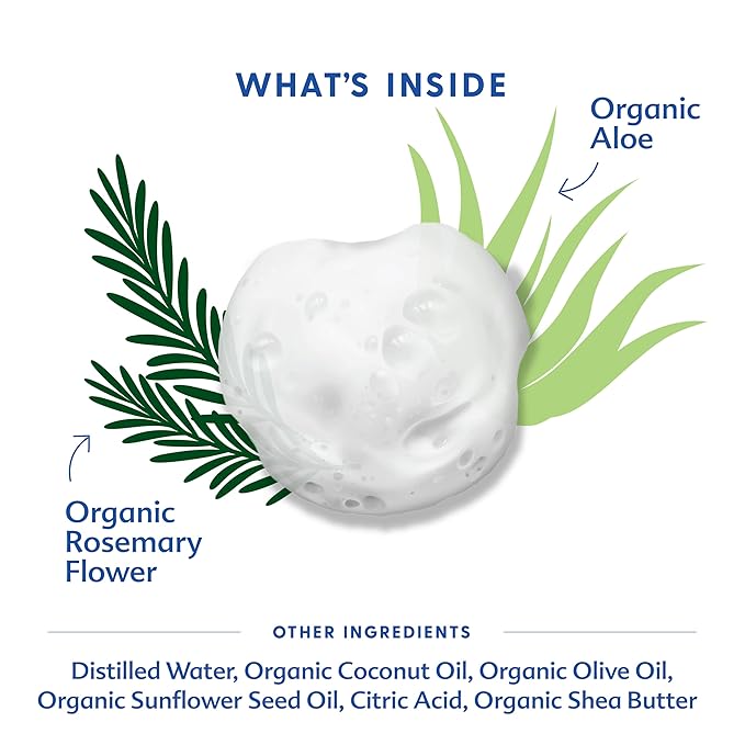 Motherlove Baby & All Soap (2 pack, 7.1 oz) Gentle Foaming All-Purpose Castile Soap Made with Organic Ingredients – Simply Unscented