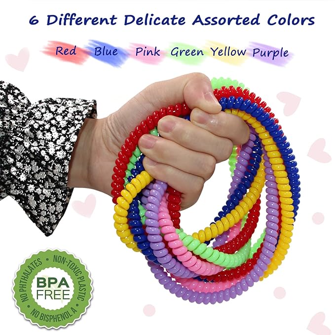 Sensory Chew Necklace for Boys and Girls, 6 Pack Stretch Chewing Necklaces for Kids with Autism ADHD SPD, Oral Motor Aids Baby Chew Toys Reduce Fidgeting for Kids Chewer (6)