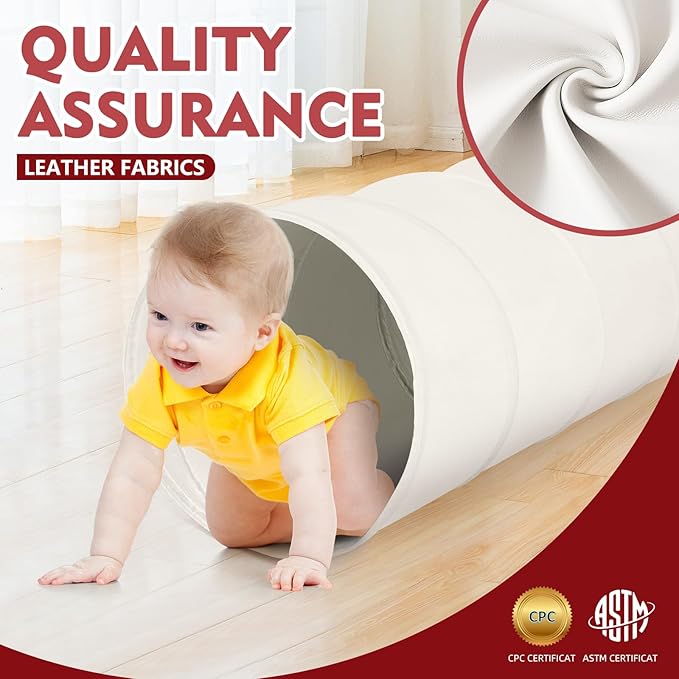 Moncoland Kids Play Tunnel Tent for Toddlers,Colorful Pop Up Crawl Toy Baby Children or Dog Cat Pets,Collapsible Gift Boy and Girl Indoor Outdoor Games (Kids Tunnel)