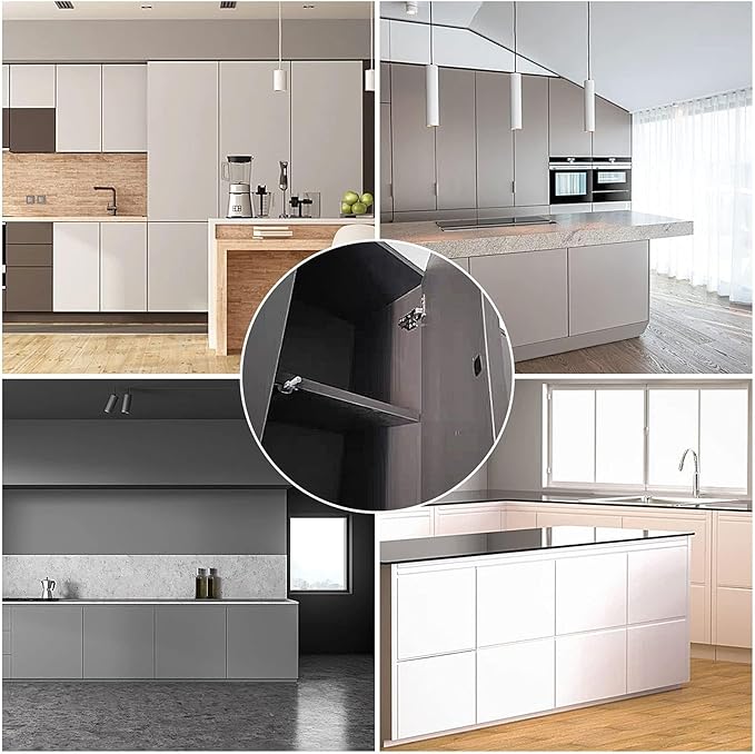 20Pack Push to Open Door Catch, Heavy Duty Touch Latch, Magnetic Push Latches Kitchen Door Push Release Latch for Cabinet for Kitchen Closet Door Closing & Drawer Closure Pop Out