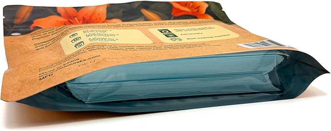 SIPA Laundry Detergent Sheets Bag - 30 Sheets, Up to 60 Loads, Lily of the Valley Scent, Phosphorus-Free, High Efficiency, (30 Count (Pack of 40))