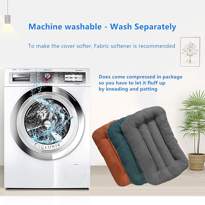 Baby Lounger for Newborn,Baby Nest for Newborn Soft Cotton Breathable for Playtime & Relaxation,Flat Babies Essentials Gifts Newborn Lounger for Boys & Girls 0-12 Months(Coffee)