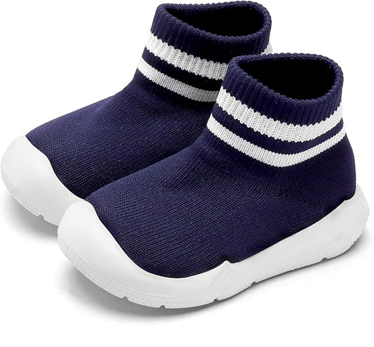 Engtoy Baby Shoes & Socks - Non-Slip Breathable Slippers with Soft Rubber Sole - Baby Boys & Girls Slip On Sneakers