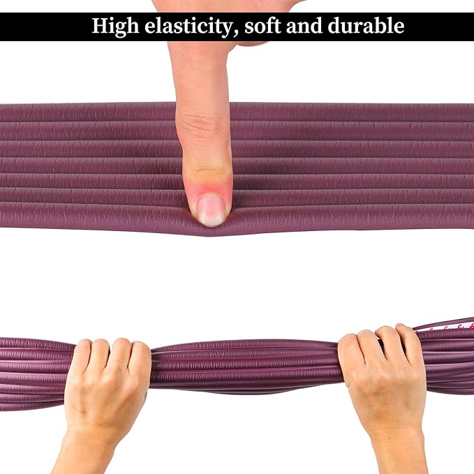 Corner Protector for Baby, Widen Edge Protector with Adhesive Backing, Baby Proofing Edge Corner Protect Self Adhesive Furniture Guard Bumper for Table, Desk, Fireplace (Dark Brown, 6.6ft)