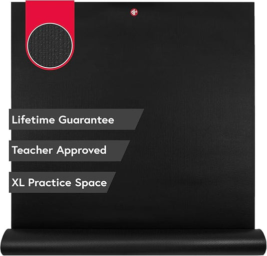 Manduka PRO Yoga Mat - 6mm | Lifetime Durability | Hygienic Construction | Premium Studio Quality | Teacher Approved