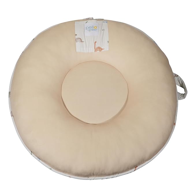 Pello Multi-use Luxe -Toddler Floor Pillow/Play Mat/Lounger (Dinosaurs)